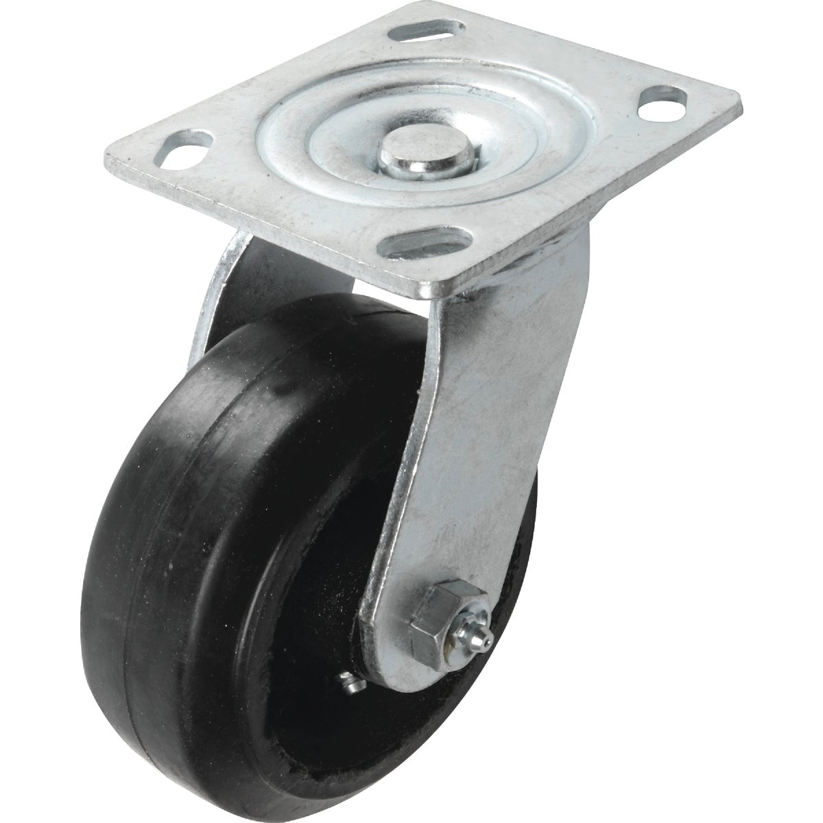 Shepherd 6 In. Medium-Heavy-Duty Polypropylene Swivel Plate Caster