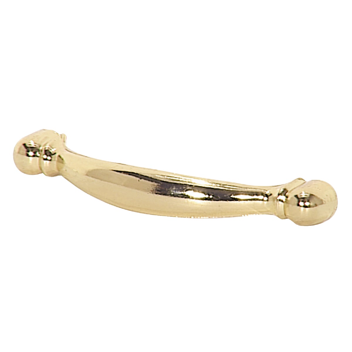 Amerock Everyday Heritage Polished Brass Harmony 3 In. Cabinet Pull