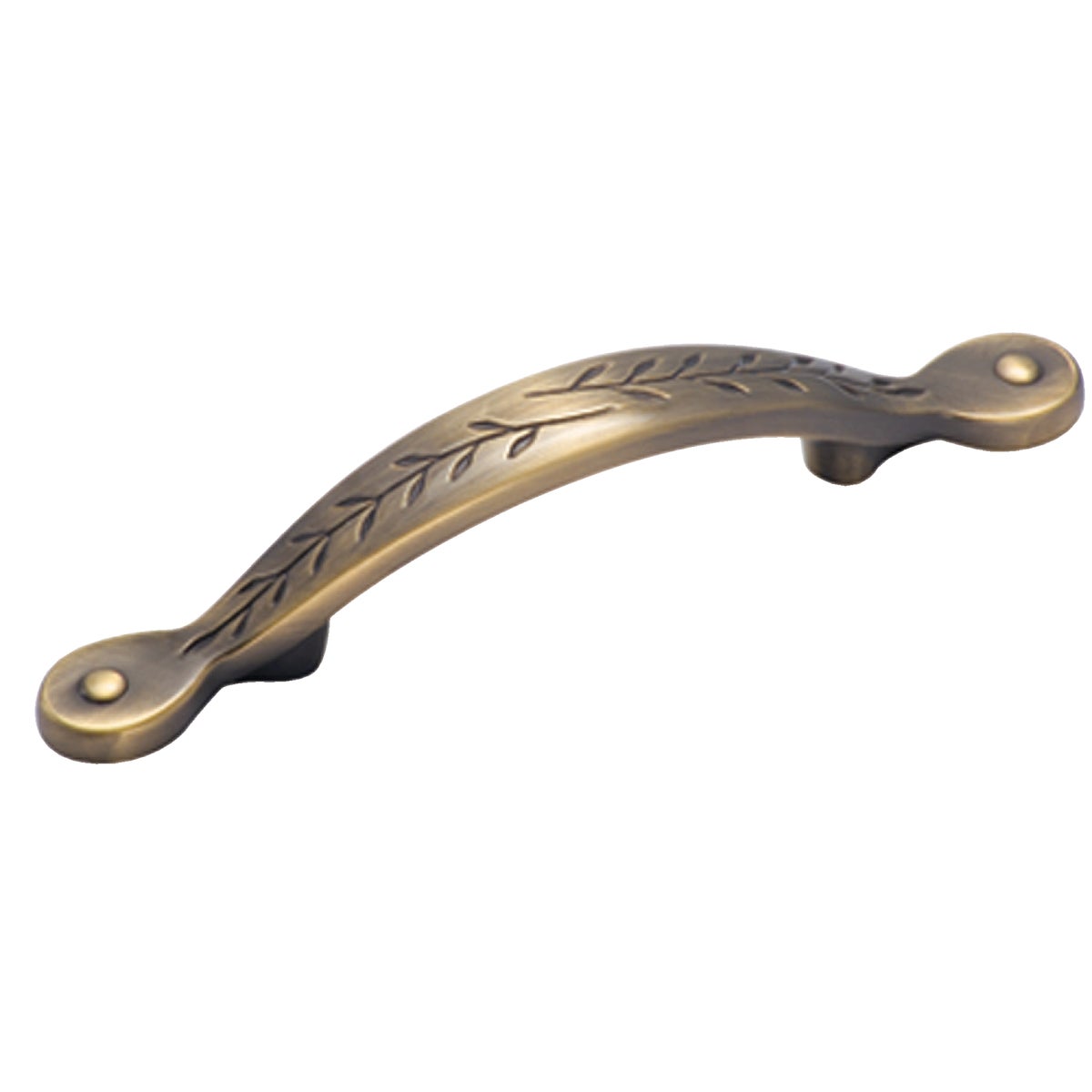 Amerock Nature's Splendor Elegant Brass 3 In. Cabinet Pull