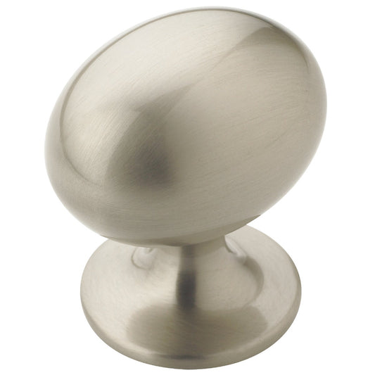 Amerock Everyday Heritage Satin Nickel 1-3/8 In. Cabinet Knob