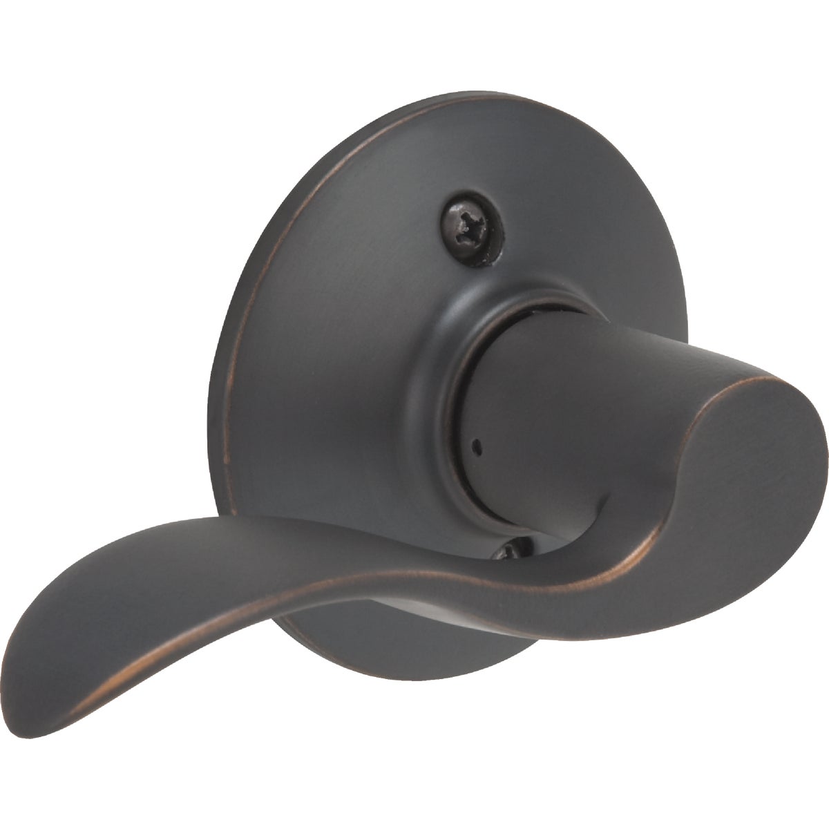 Schlage Aged Bronze Left-Hand Accent Dummy Door Lever