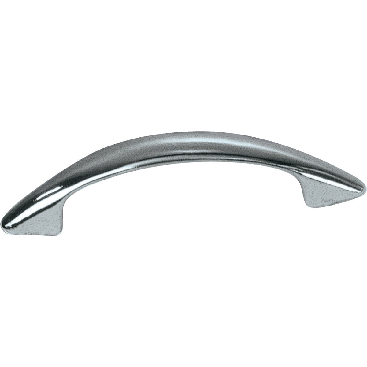 Laurey 3 In. Center-To-Center Chrome Modern Cabinet Pull