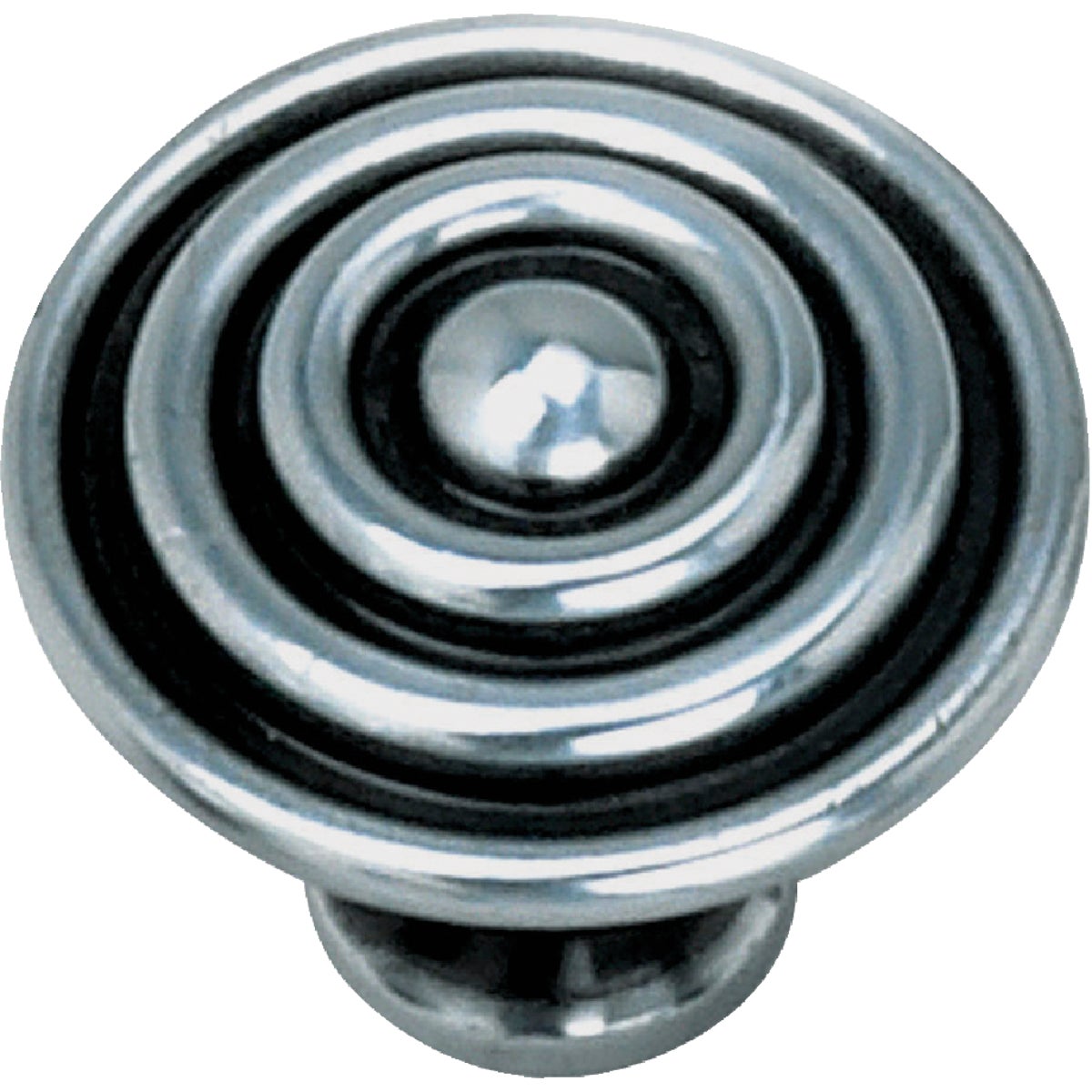 Laurey Antique Silver Target 1-1/2 In. Cabinet Knob