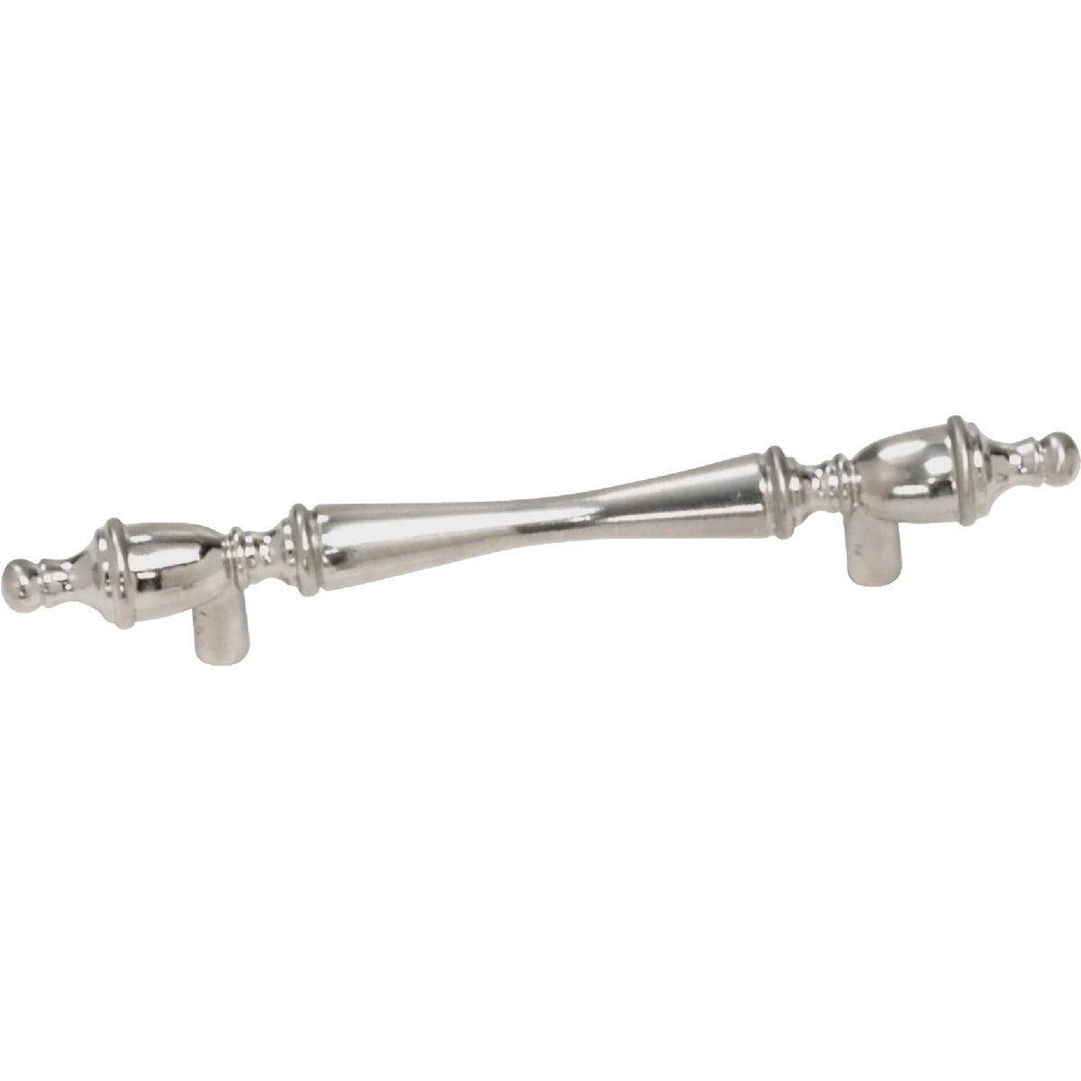 Laurey Georgetown 3 In. Center-To-Center Satin Chrome Classic Traditions Cabinet Pull (2-Pack)