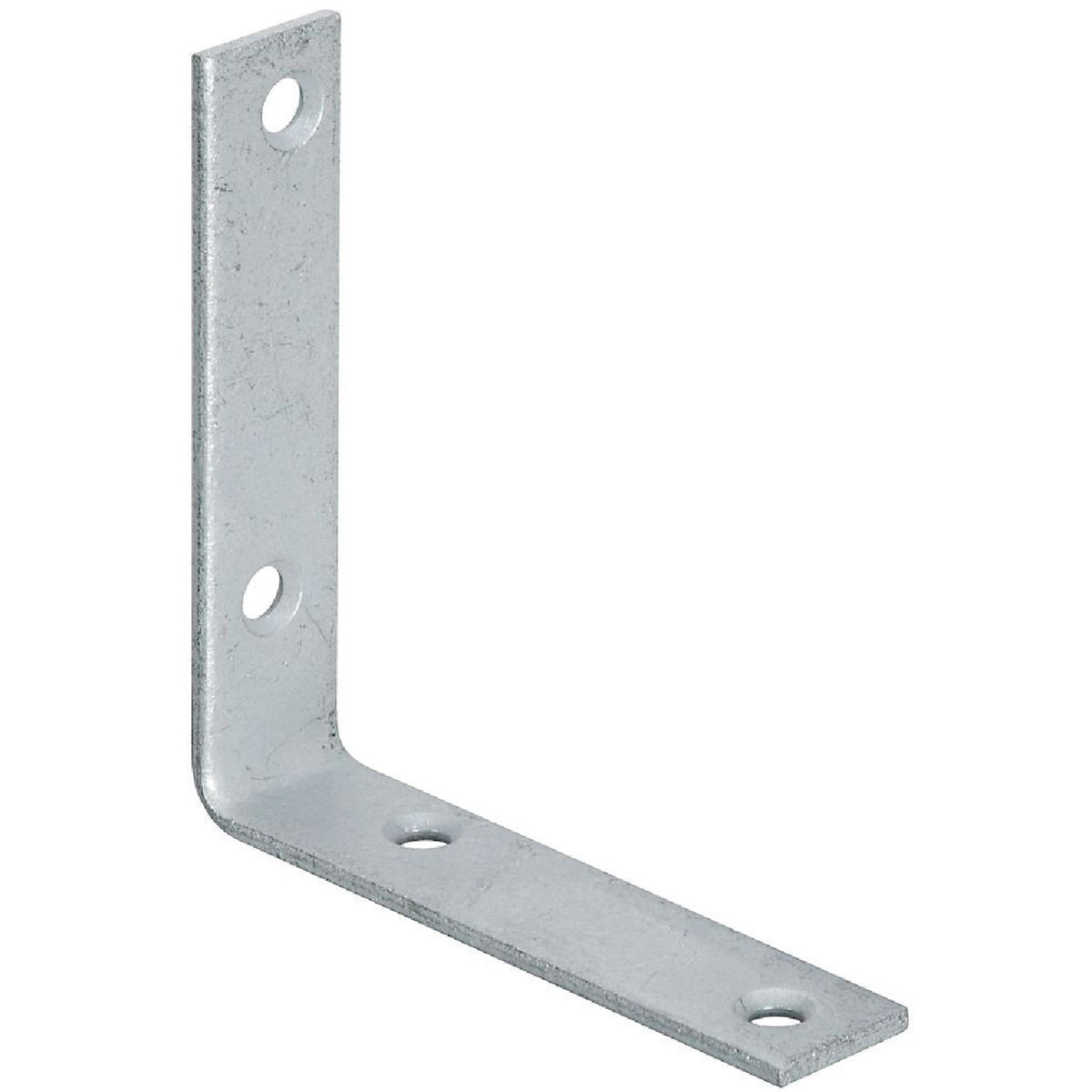 National Catalog 115 4 In. x 7/8 In. Galvanized Corner Brace