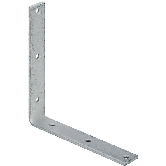 National Catalog 115 8 In. x 1-1/4 In. Galvanized Corner Brace