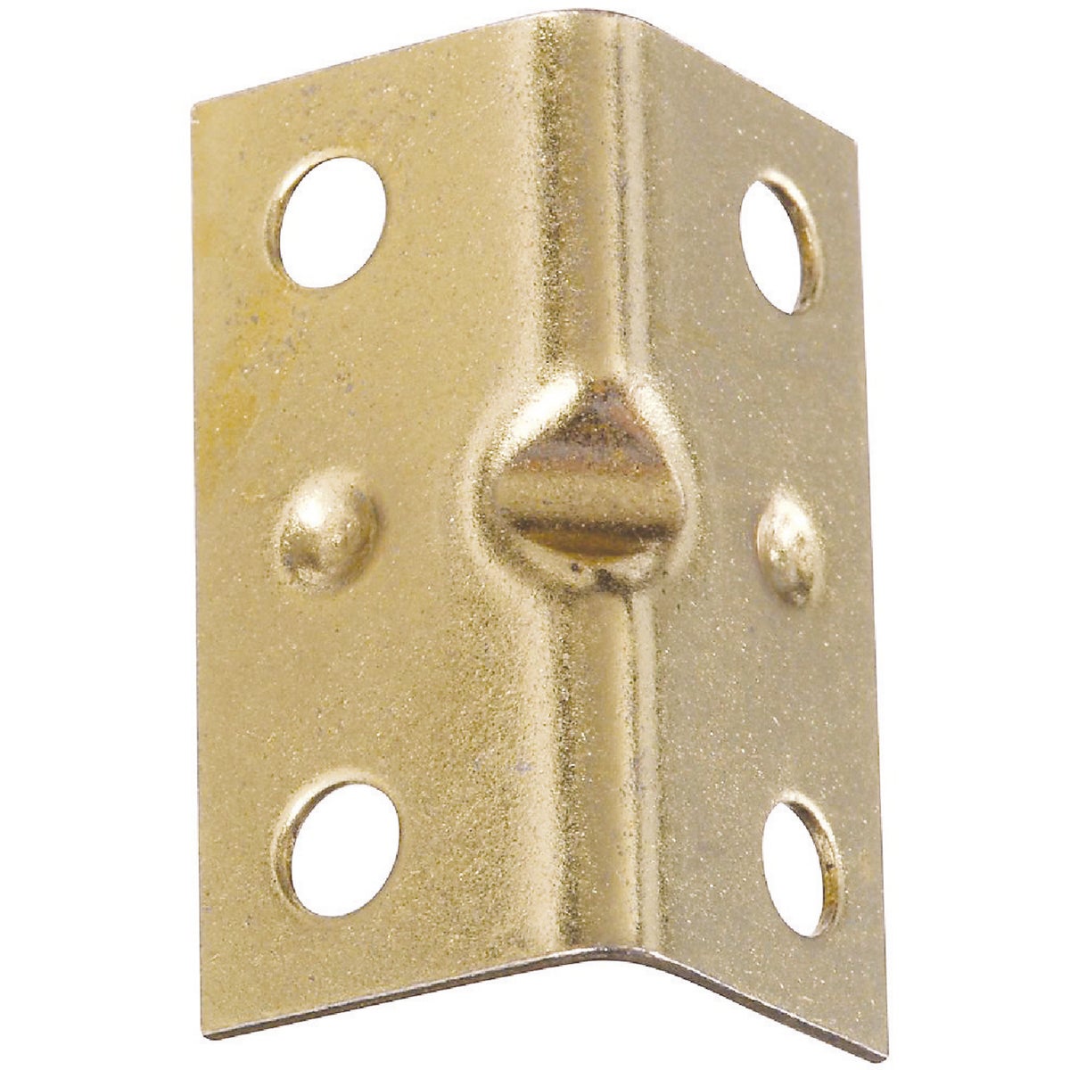 National Catalog V113 Series 1-1/2 In. x 3/4 In. Brass Corner Brace (4-Count)