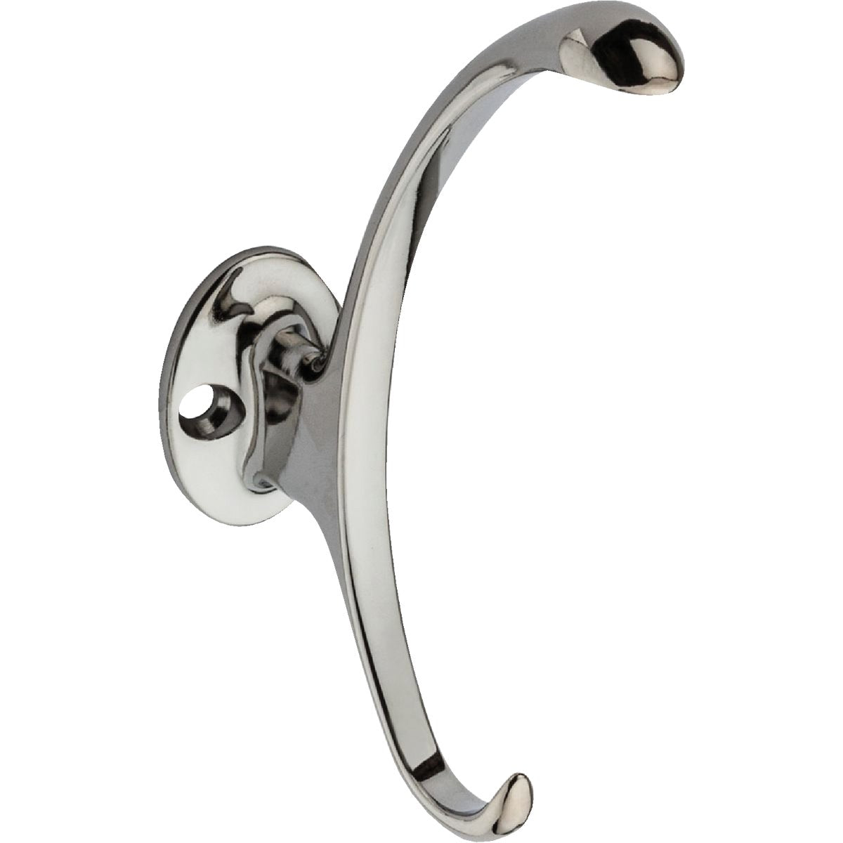 Stanley Home Designs Chrome Garment Wardrobe Hook