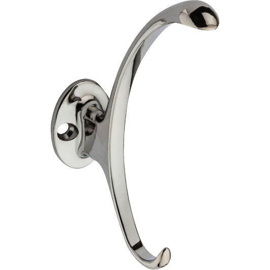 Stanley Home Designs Chrome Garment Wardrobe Hook