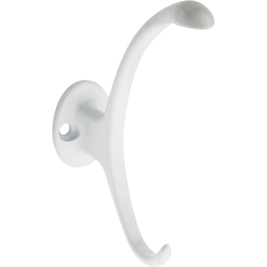 Stanley Home Designs White Garment Wardrobe Hook