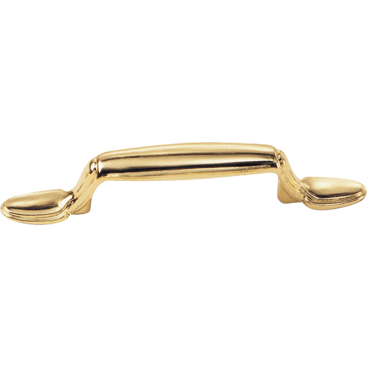 Laurey Polished Brass Classic 3 In. Cabinet Pull