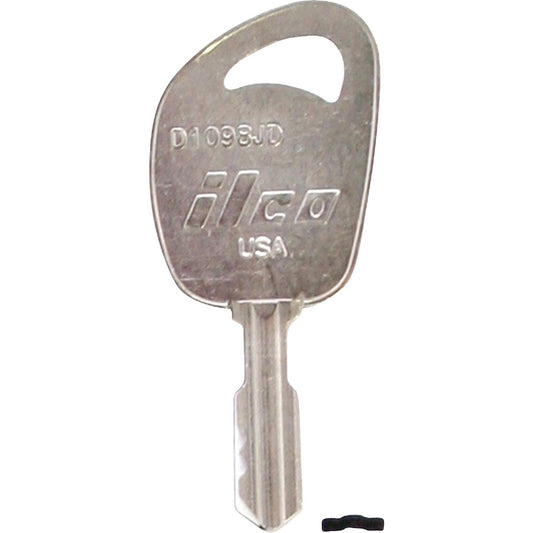 ILCO John Deere Nickel Plated Tractor Key, (10-Pack)