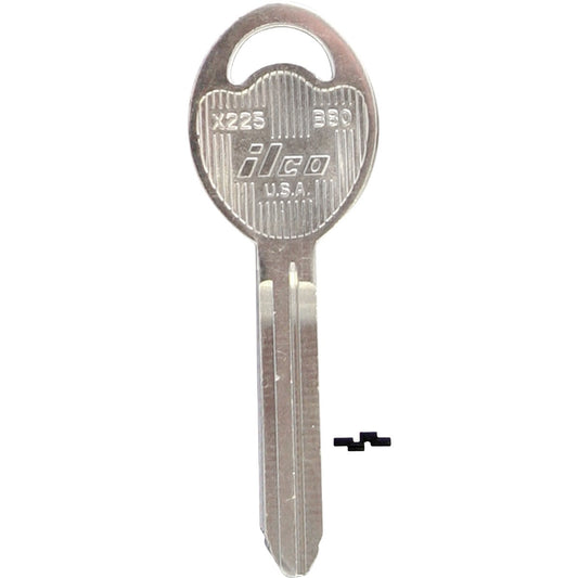 ILCO GM Nickel Plated Automotive Key, B80 (10-Pack)