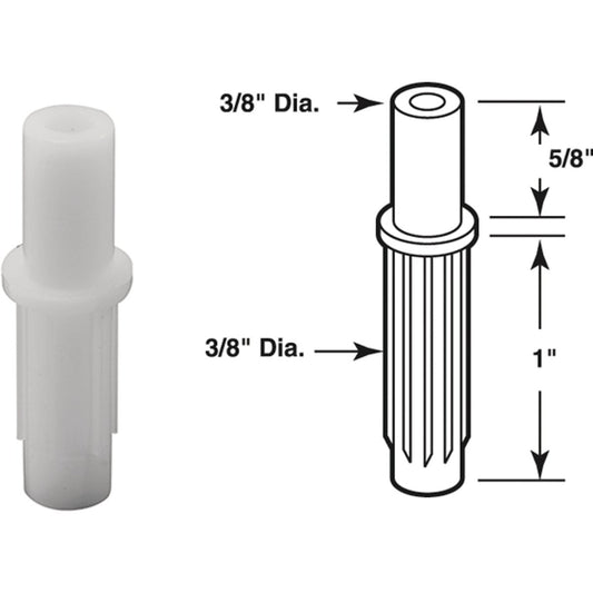 Prime-Line Bifold Door Top Mount Nylon Pivot (4 Count)