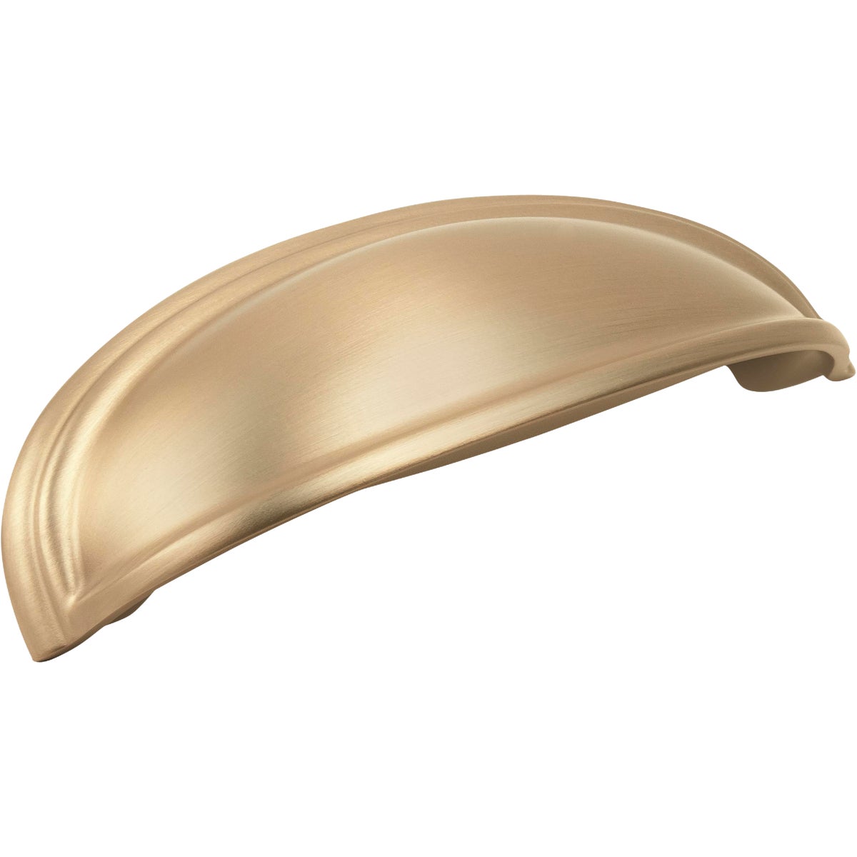 Amerock Ashby 4 In. & 3 In. Golden Champagne Center-to-Center Cup Pull