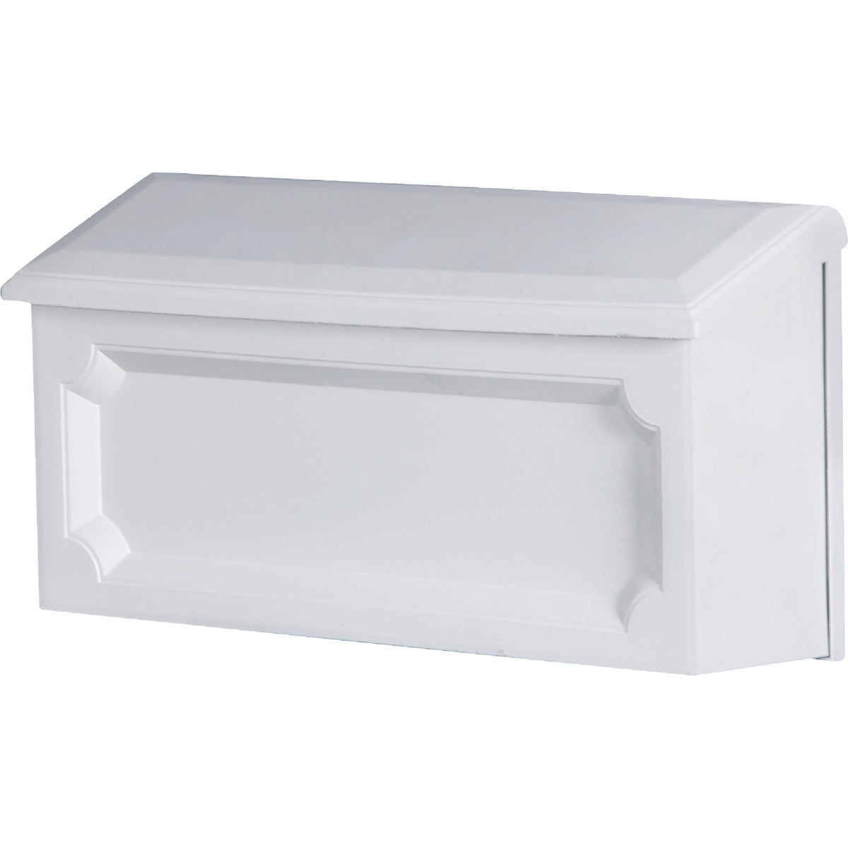 Gibraltar Windsor White Horizontal Wall Mount Mailbox