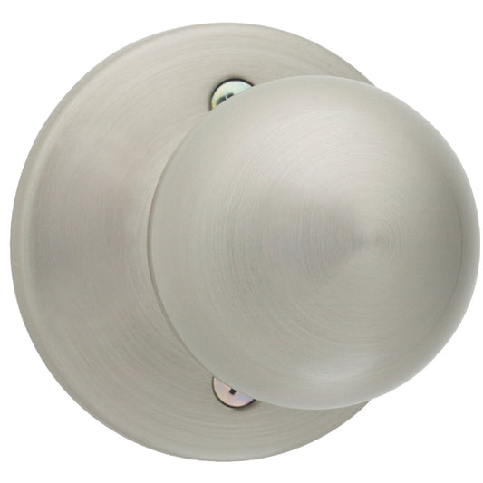 Weiser Satin Nickel Yukon Dummy Door Knob