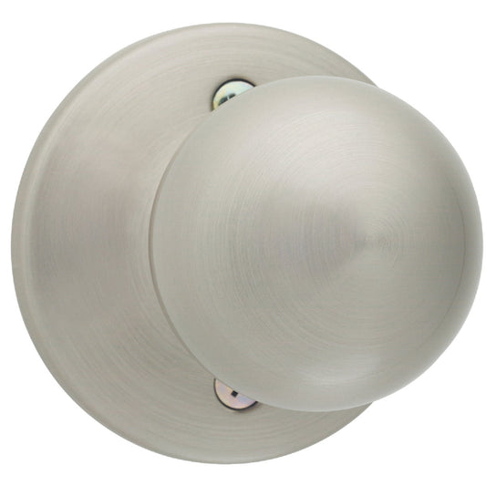 Weiser Elements Satin Nickel Hall & Closet Door Knob