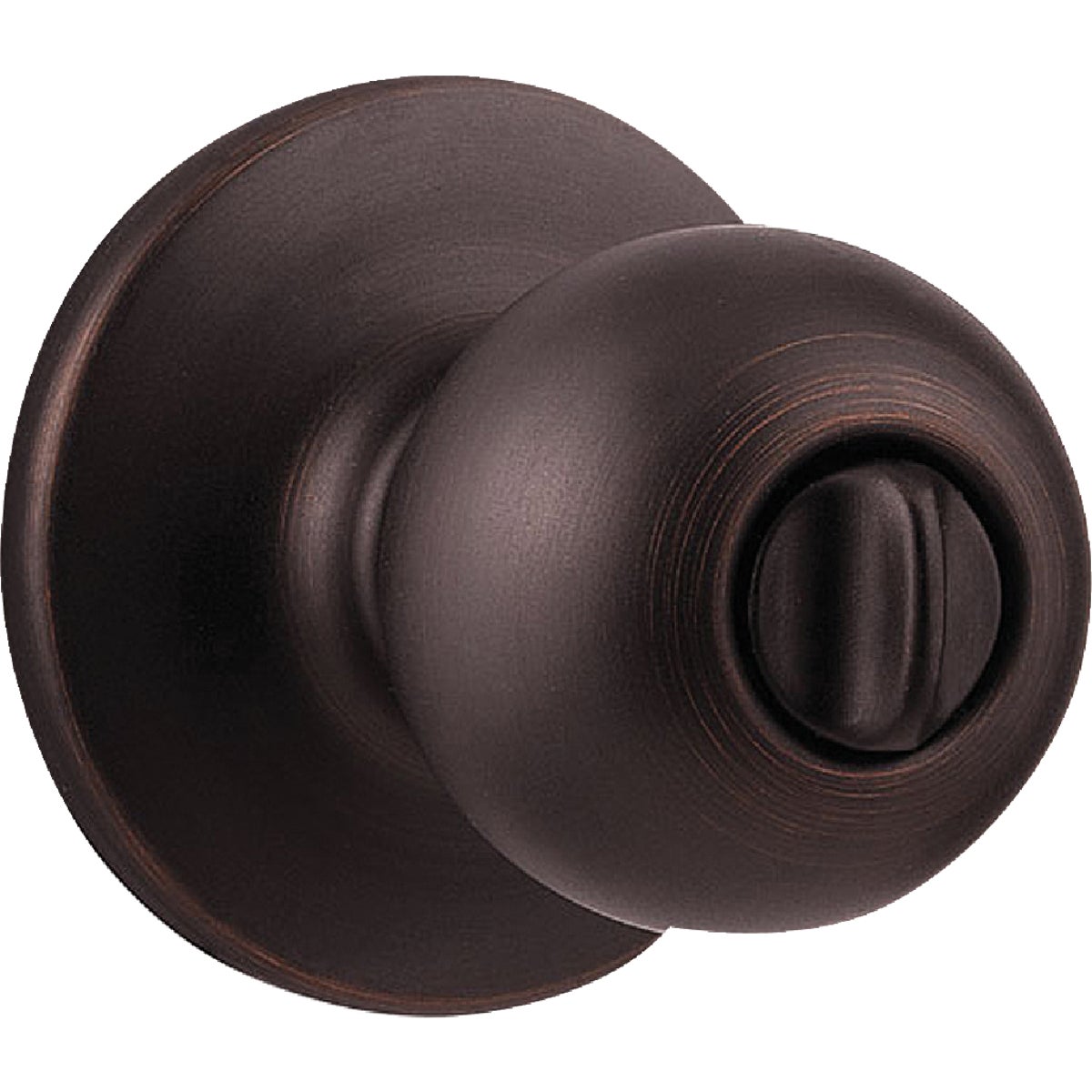 Weiser Yukon Venetian Bronze Bed & Bath Door Knob