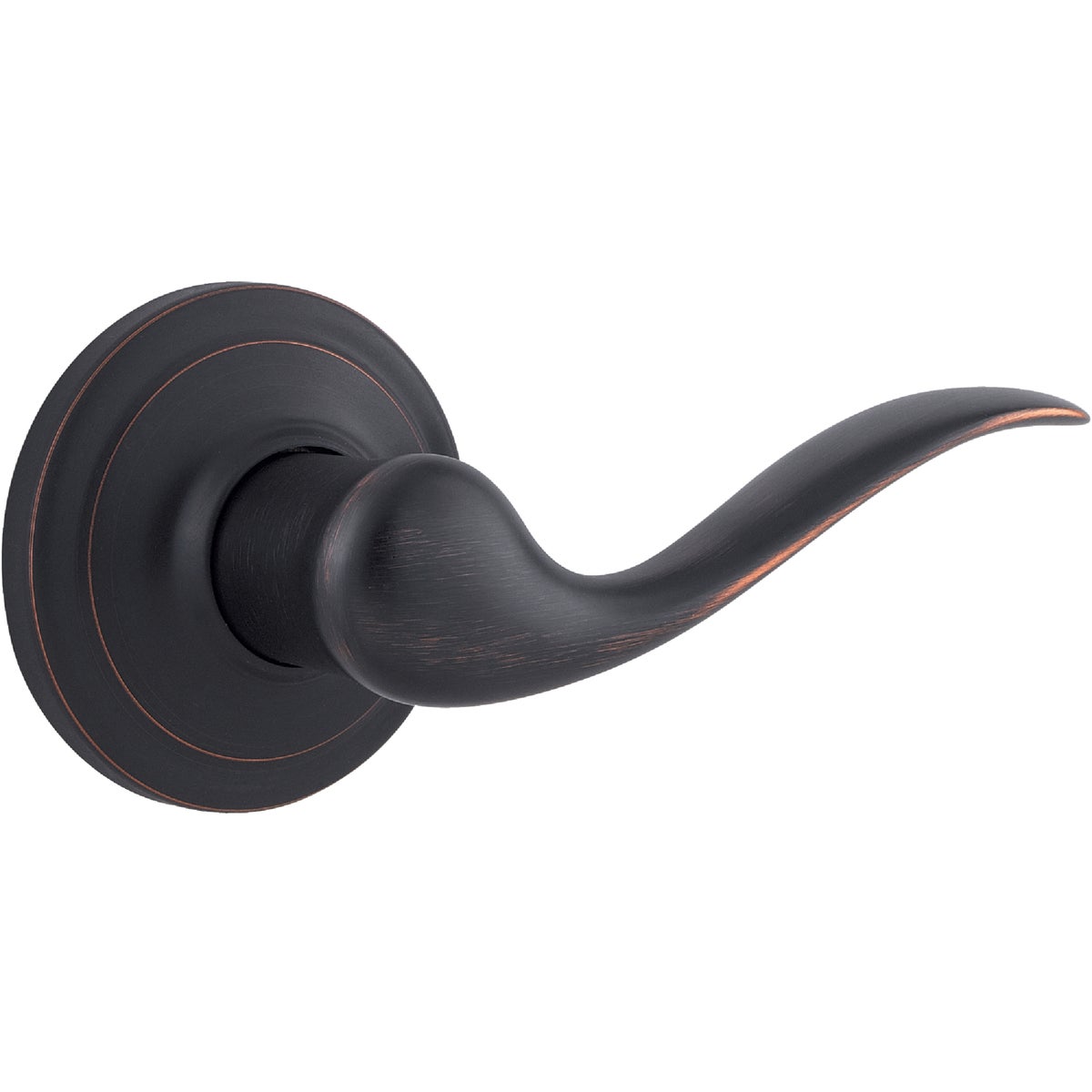 Weiser Venetian Bronze Left-Hand Toluca Dummy Door Lever