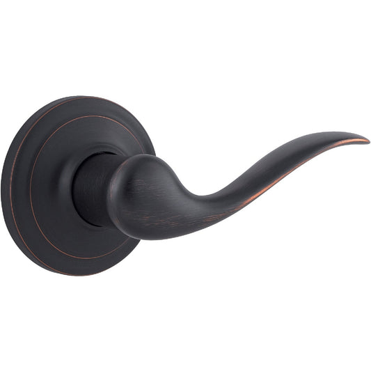 Weiser Venetian Bronze Right-Hand Toluca Dummy Door Lever