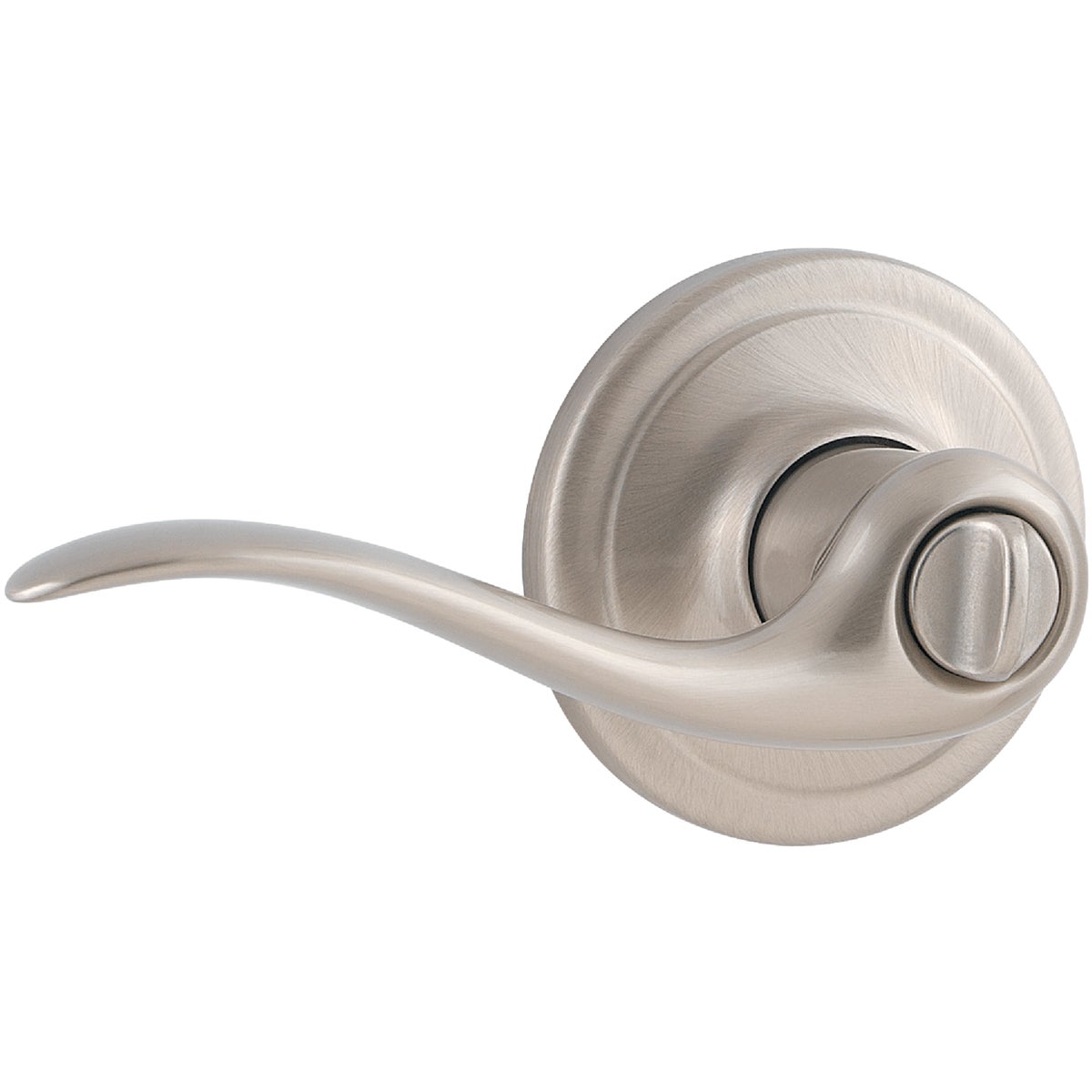 Weiser Satin Nickel Toluca Privacy Door Lever