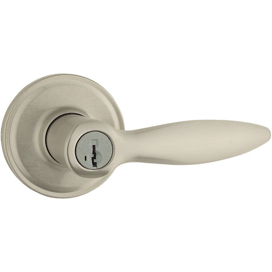 Weiser Satin Nickel Galiana Entry Door Lever