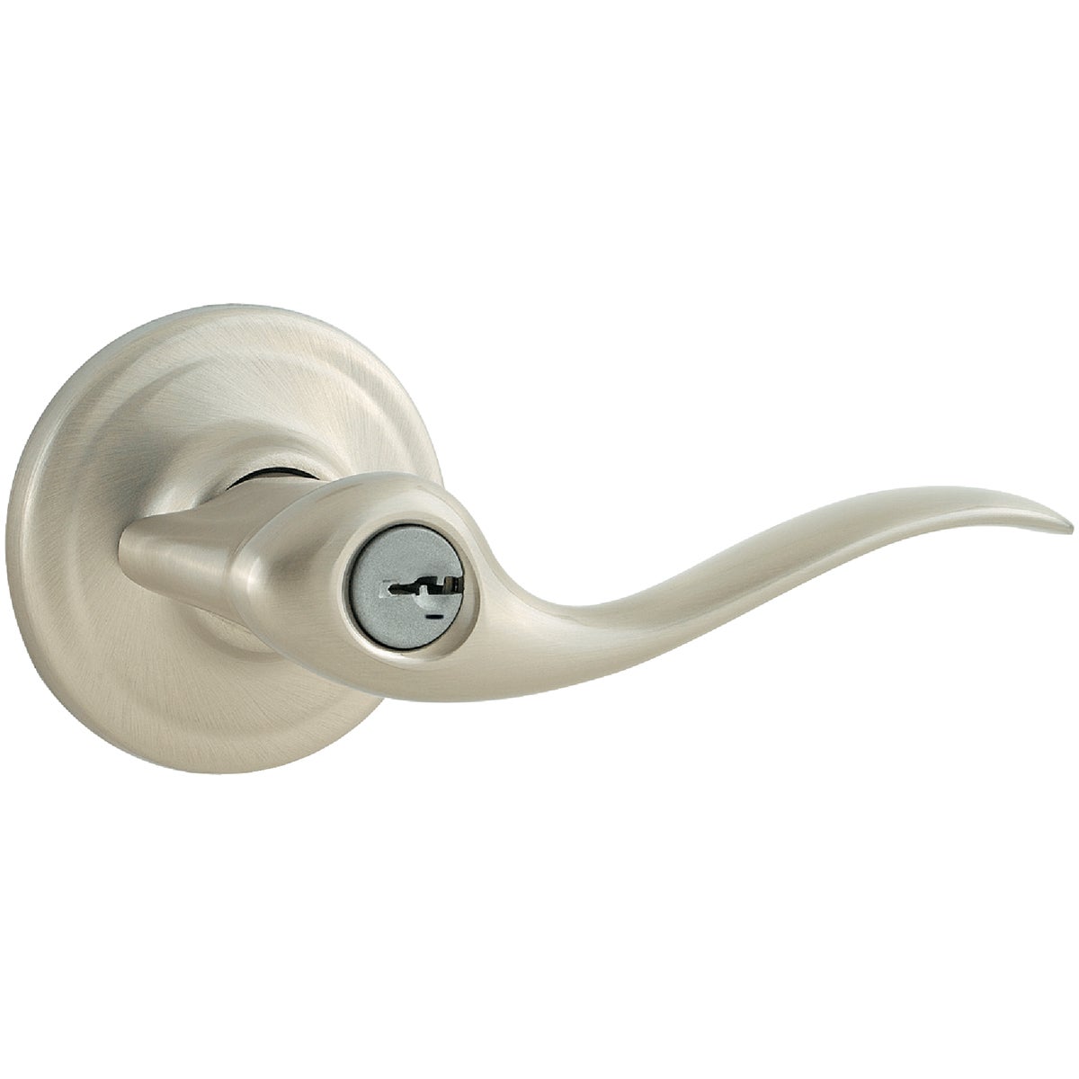 Weiser Satin Nickel Toluca Entry Door Lever