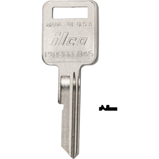 ILCO AMC Nickel Plated Automotive Key, B46 (10-Pack)