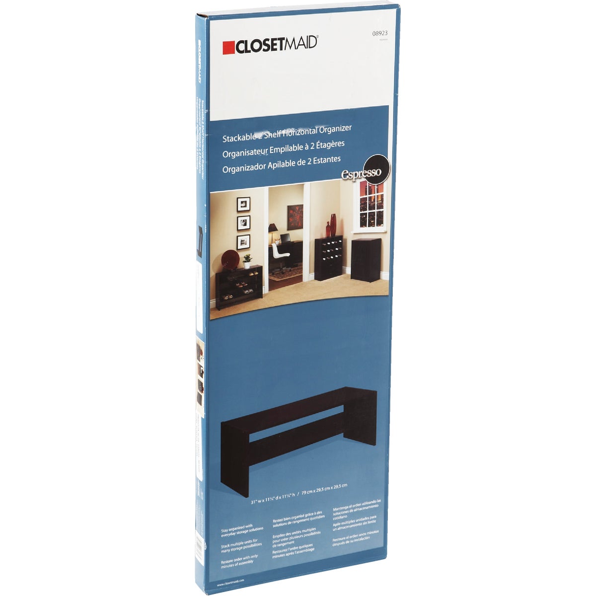 Closetmaid Storage Stacker Espresso 31 In. Organizer