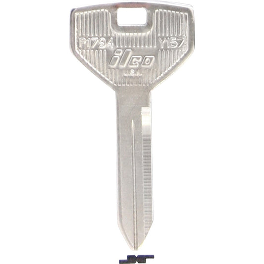 ILCO Chrysler Nickel Plated Automotive Key, Y157 (10-Pack)