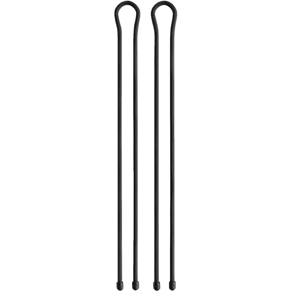 Nite Ize Gear Tie 32 In. Black Reusable Rubber Twist Tie (2-Count)