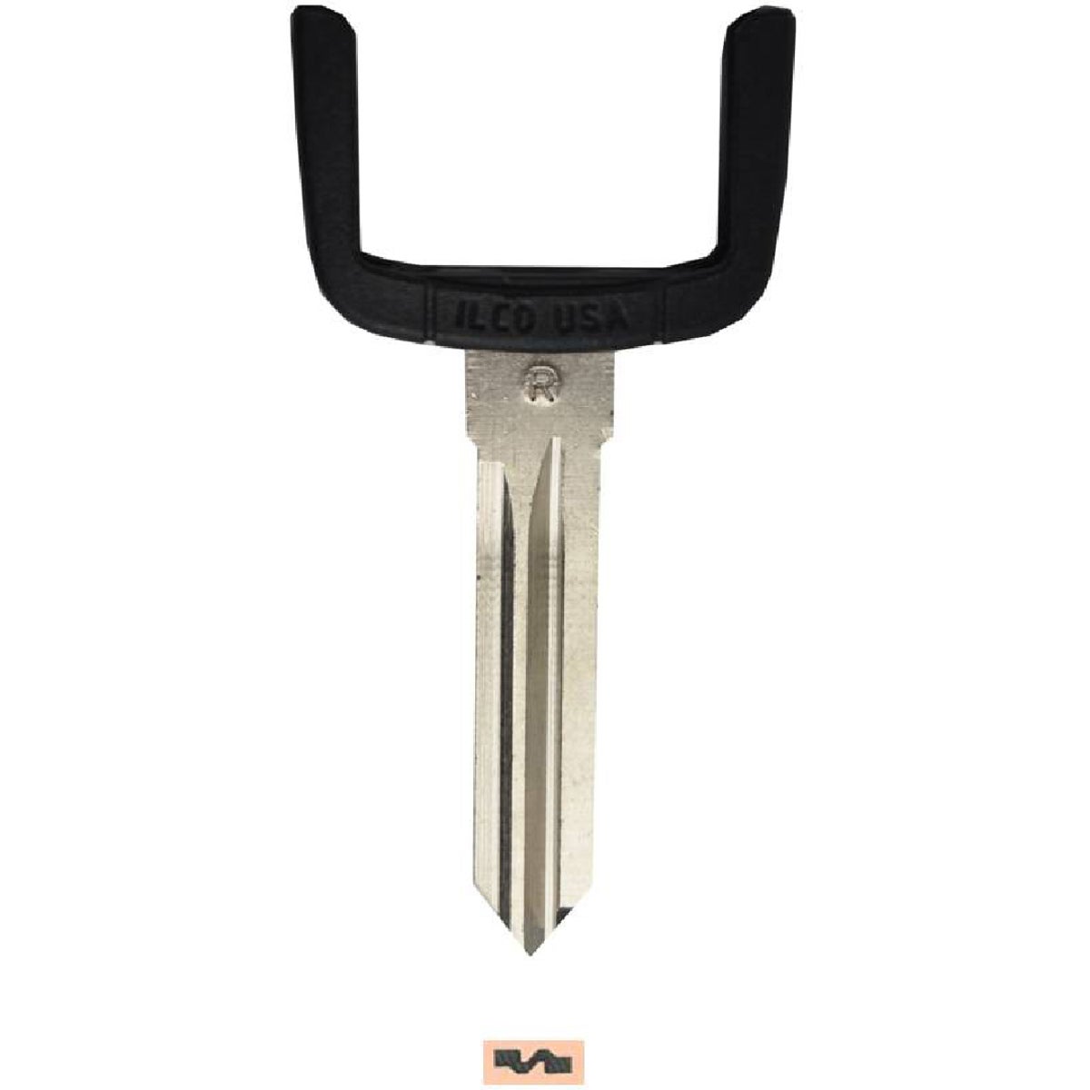 ILCO GM Clone Nickel Plated Chip Key Blade