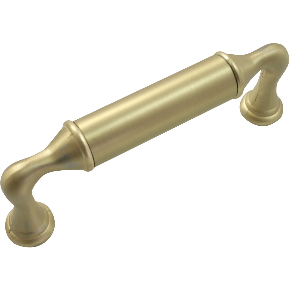 Laurey Kensington 3-3/4 In. Center-To-Center Satin Brass Pull