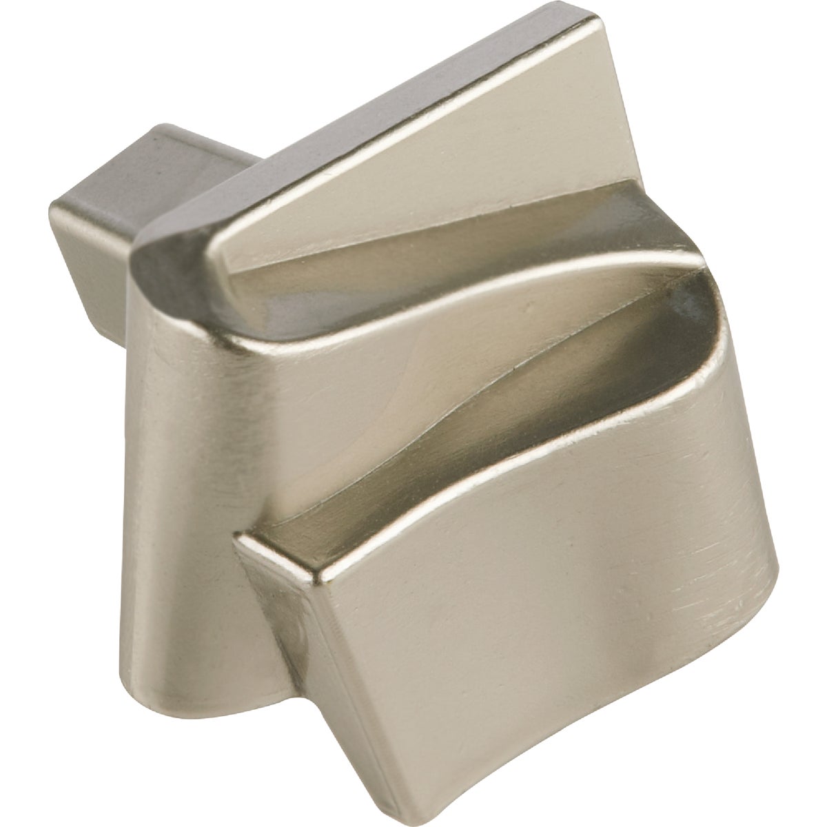 Laurey Satin Nickel Square knob Diva 1-3/8 In. Cabinet Knob