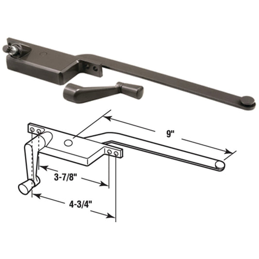 Prime-Line Left Hand Bronze Casement Operator