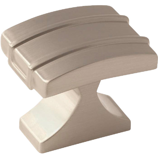 Amerock Davenport 1-1/4 In. Satin Nickel Cabinet Knob