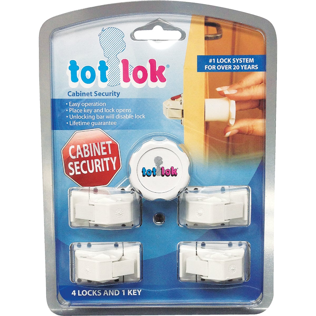 Rev A Shelf Tot-Lok Magnetic Cabinet & Drawer Lock Kit