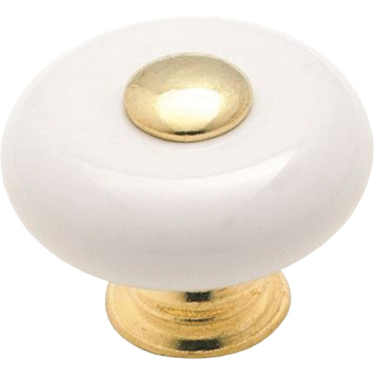 Amerock Allison Brass 1-1/4 In. Cabinet Knob