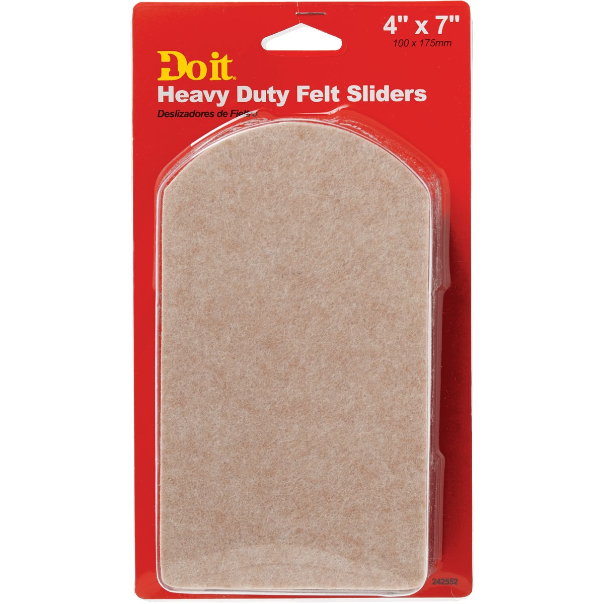 Do it 7 In. x 4 In. Heavy-Duty Rectangle Mover's Pads,(4-Pack)