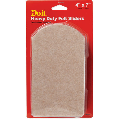 Do it 7 In. x 4 In. Heavy-Duty Rectangle Mover's Pads,(4-Pack)