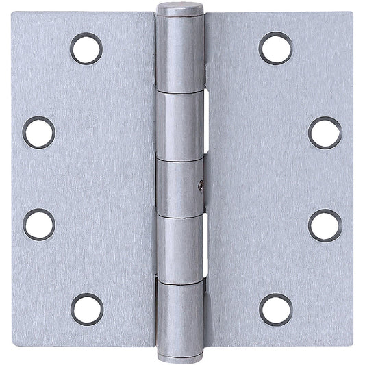 Tell Commercial Stainless Steel 4 In. Square Plain Bearing Hinge with Removable Pin