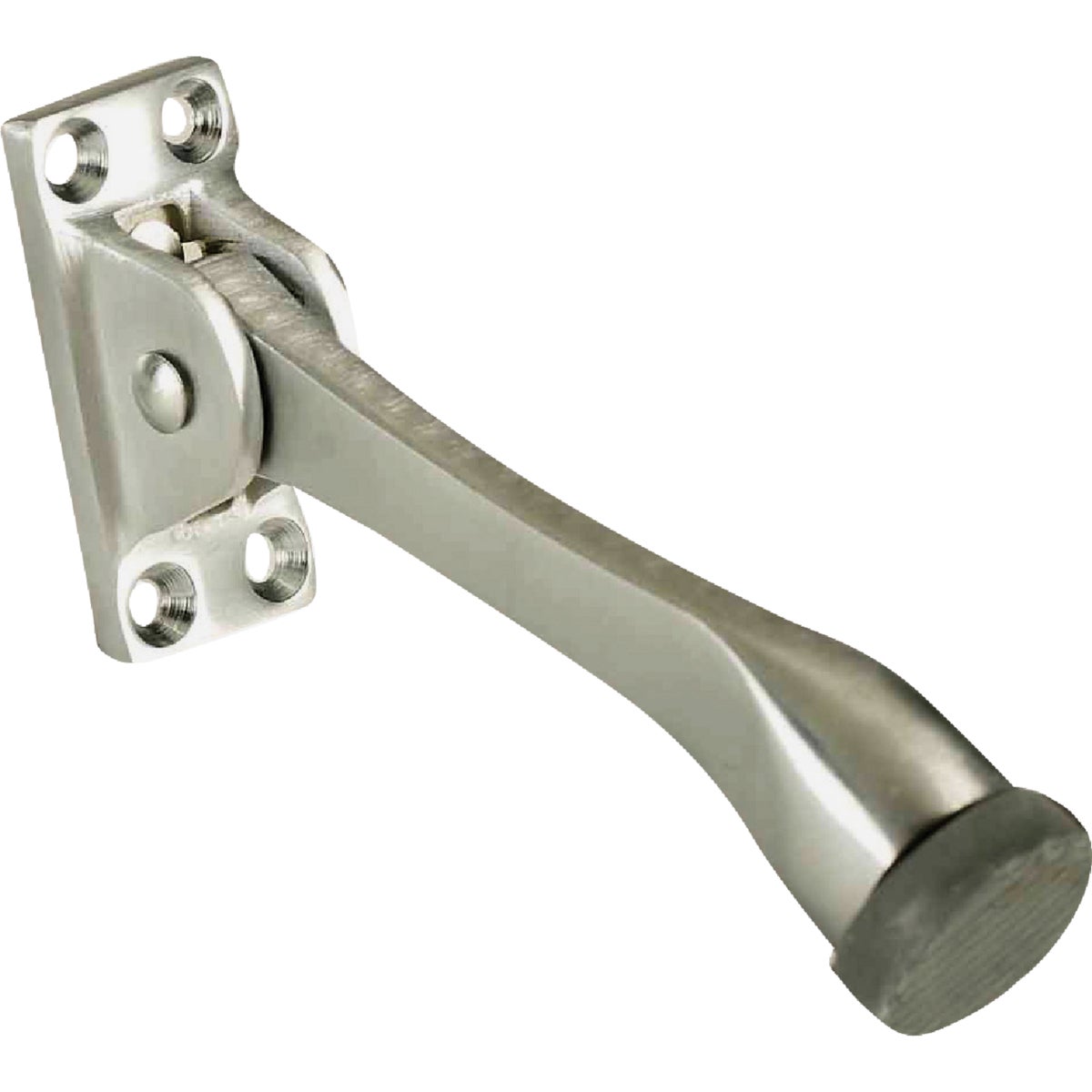 Tell 4-1/8 In. Brass Kickdown Door Holder