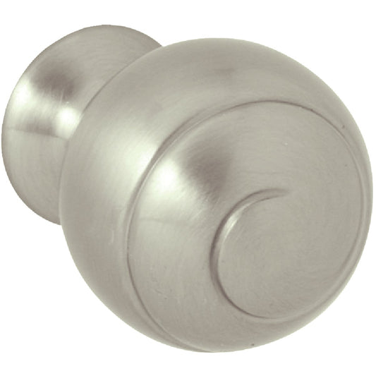 Amerock Swirl'Z Satin Nickel Spiral 1-1/8 In. Cabinet Knob