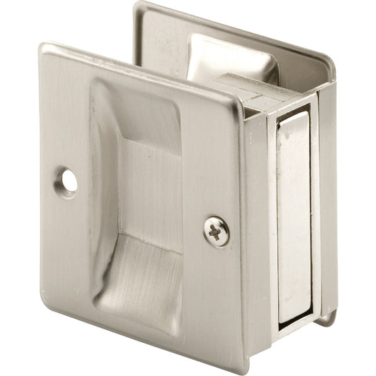 Prime-Line 2-3/4 Satin Nickel Pocket Door Pull