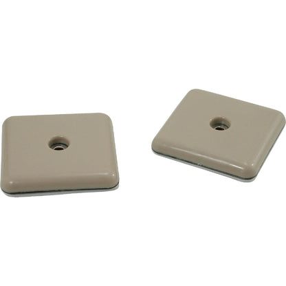 Do it Square Adhesive and Screw on Furniture Glide,(4-Pack)