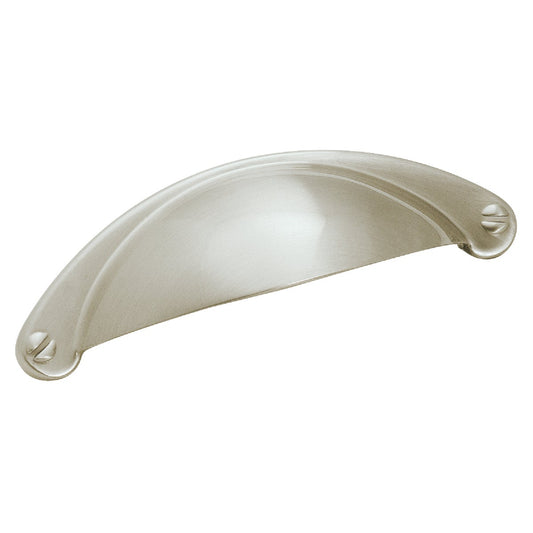 Amerock Nickel 2-1/2 In. Cup Cabinet Pull