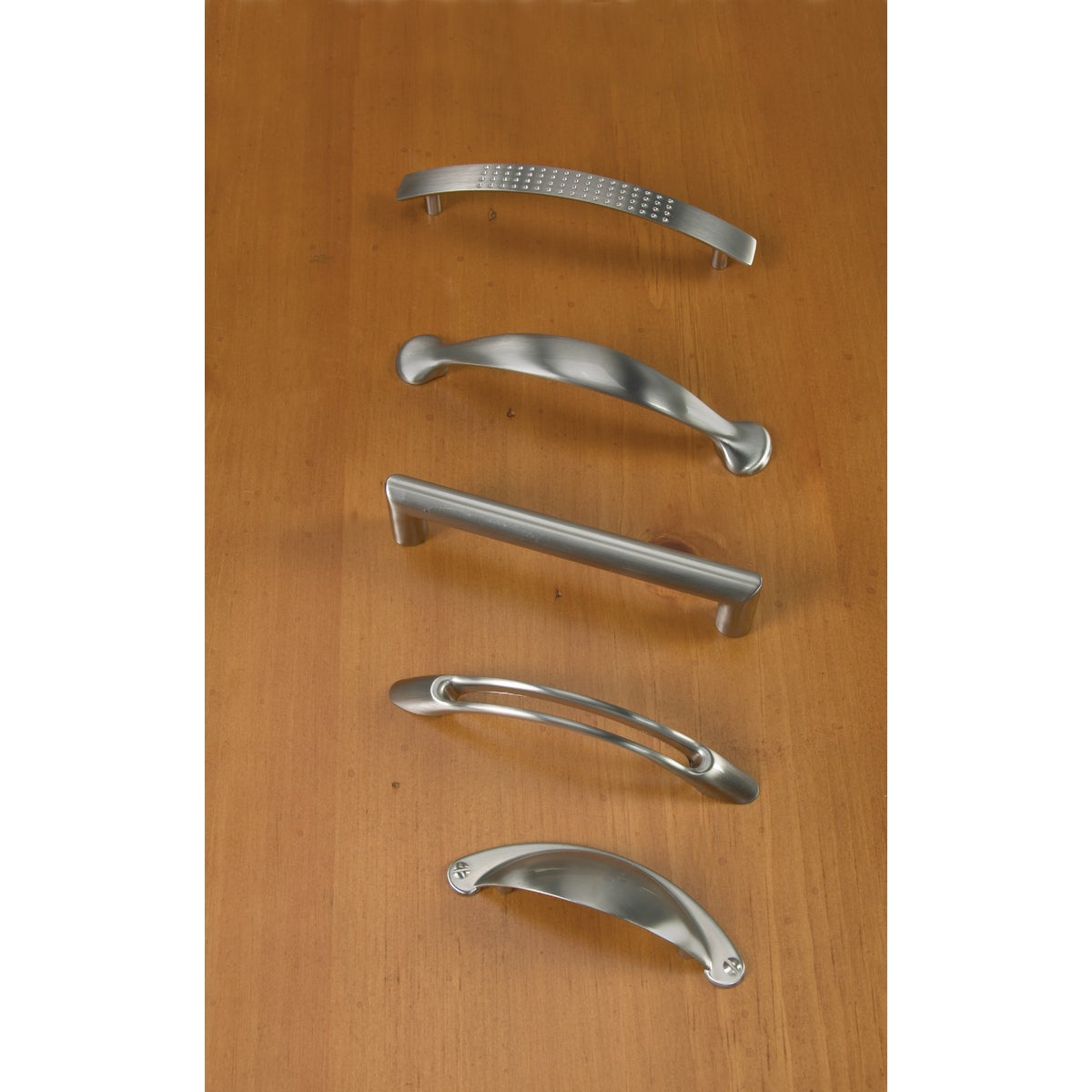 Amerock Nickel 2-1/2 In. Cup Cabinet Pull