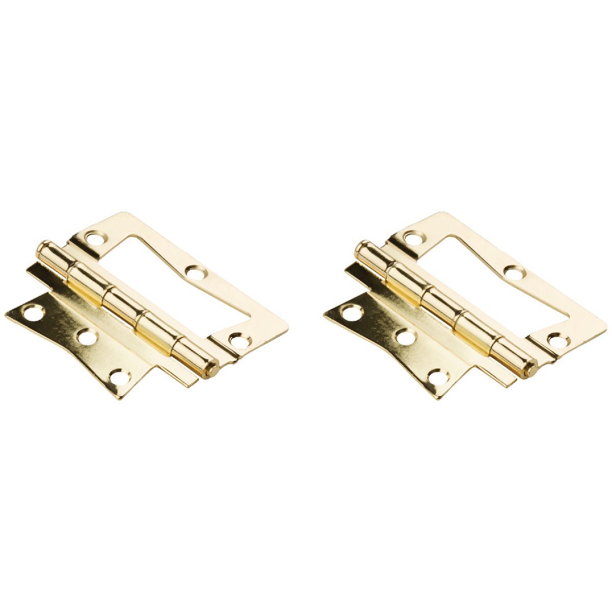 National 3-1/2 In. x 3-1/2 In. Non-Mortise Hinge (2 Count)