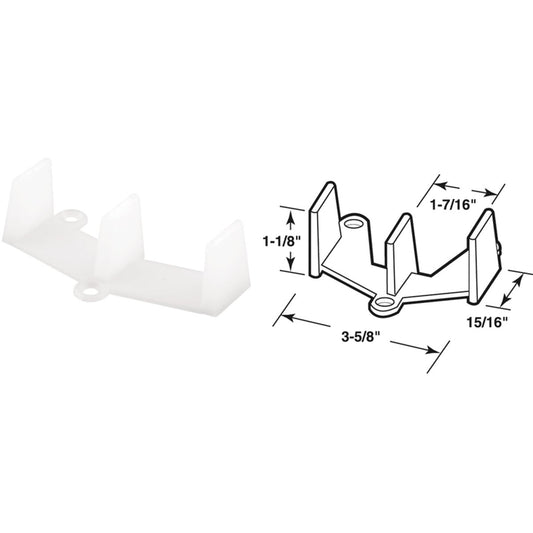 Slide-Co Bottom Mount Bypass Door Guide (2-Count)